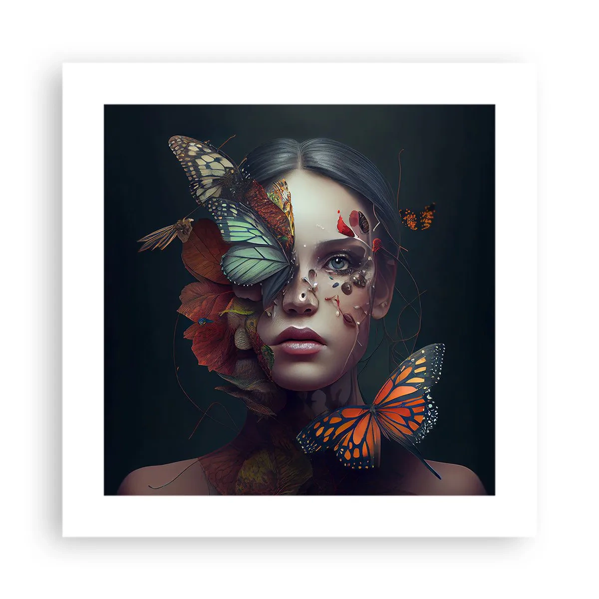 Poster - Transformare minunată - 40x40 cm