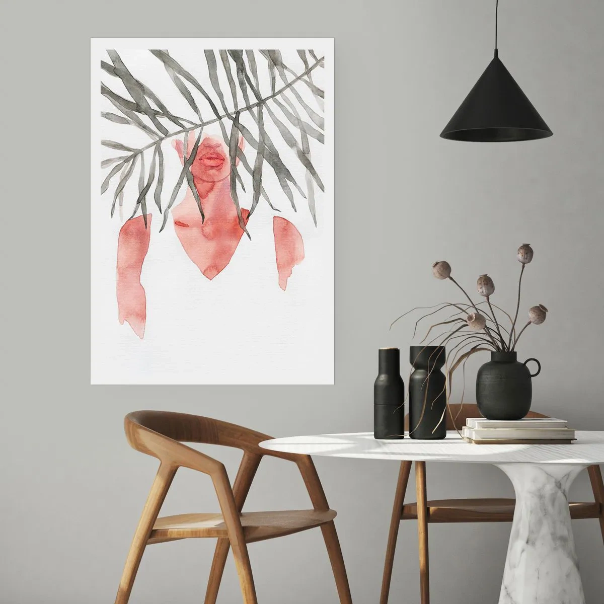 Poster - Doamna de la tropice - 30x40 cm