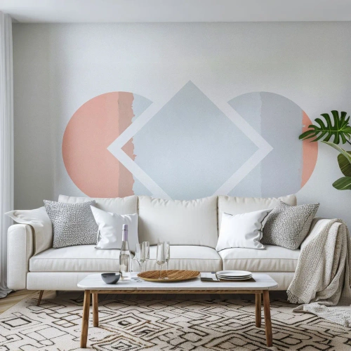 Tapet Autoadeziv Deluxe Sticker - Situația este clară - Abstracția, Bucată, Minimalism - 100x70 cm
