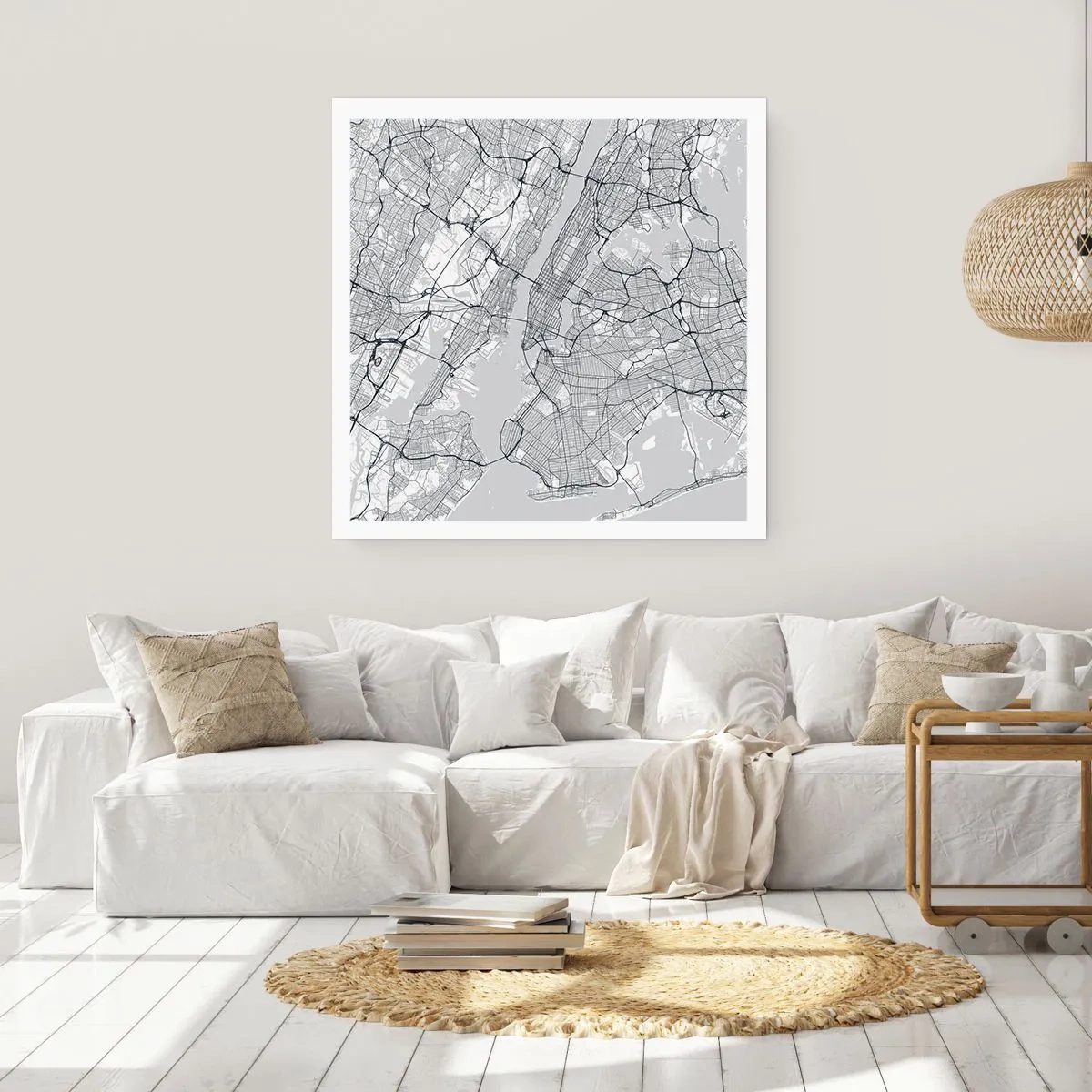 Poster - Anatomia unei metropole - 60x60 cm