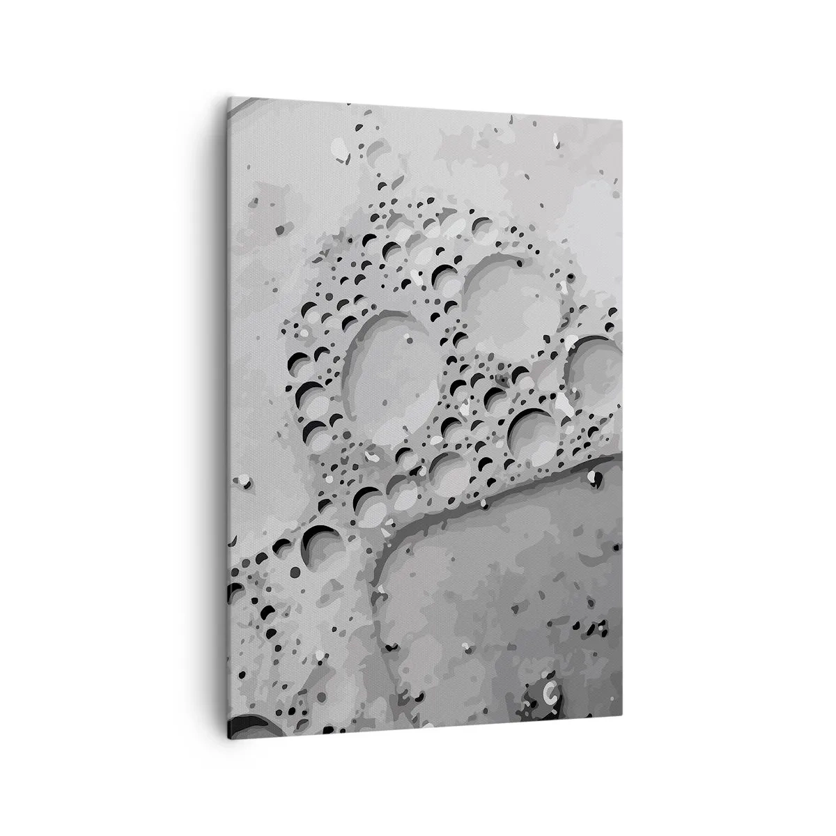 Tablou pe pânză - Amprenta spumoasă - 70x100 cm