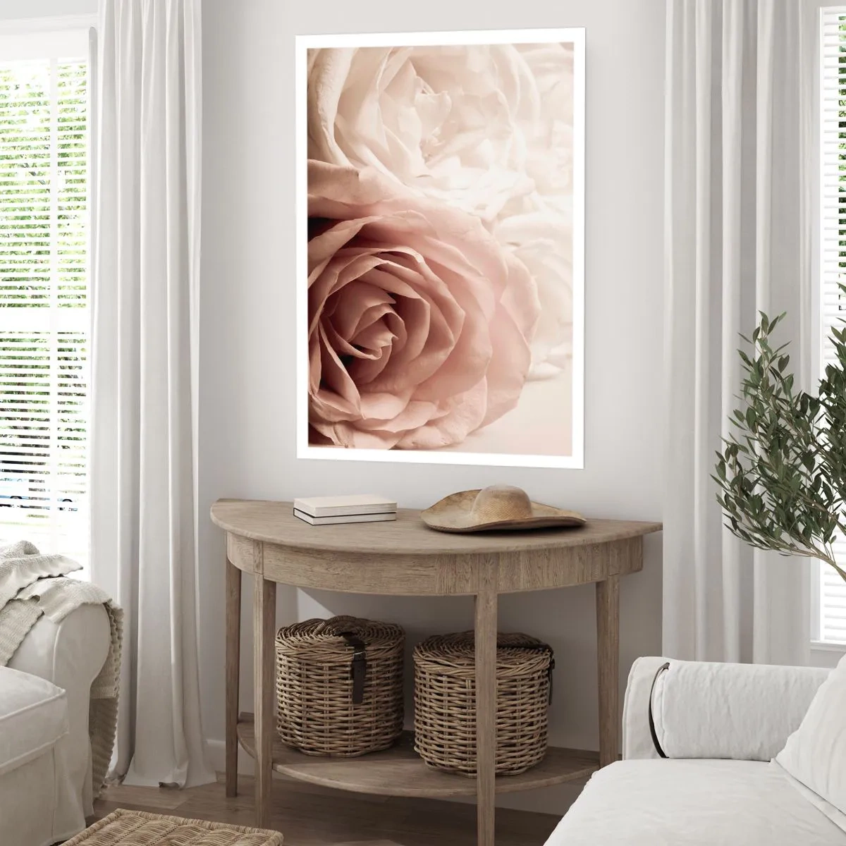 Poster - În inima unui trandafir - 40x50 cm