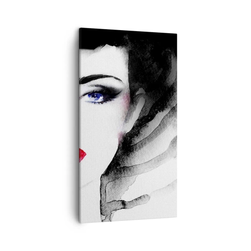 Tablou pe pânză - Respinge și cheamă - 45x80 cm