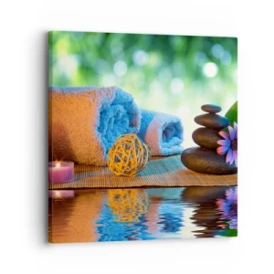 Tablou pe pânză - Timp pentru corp - 30x30 cm