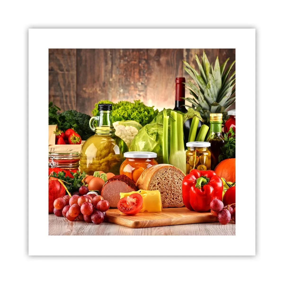 Poster - Afumate, prăjite, marinate - 40x40 cm