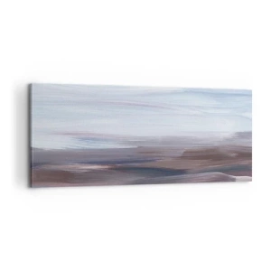Tablou pe pânză - Elemente: apă - 100x40 cm