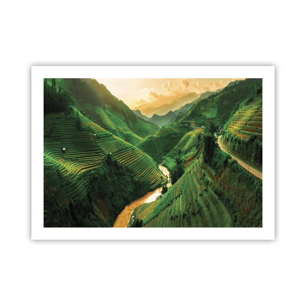 Poster - Valea vietnameză - 70x50 cm