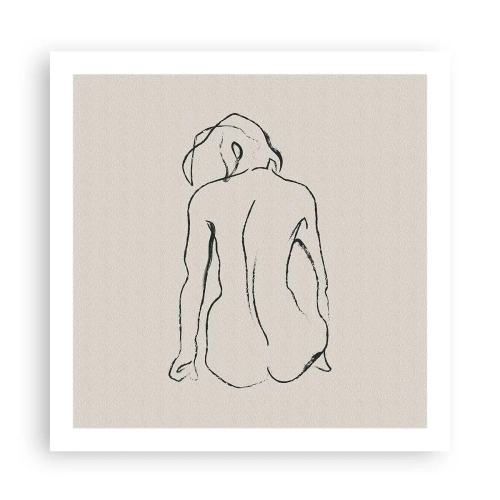 Poster - Nud de fată - 60x60 cm