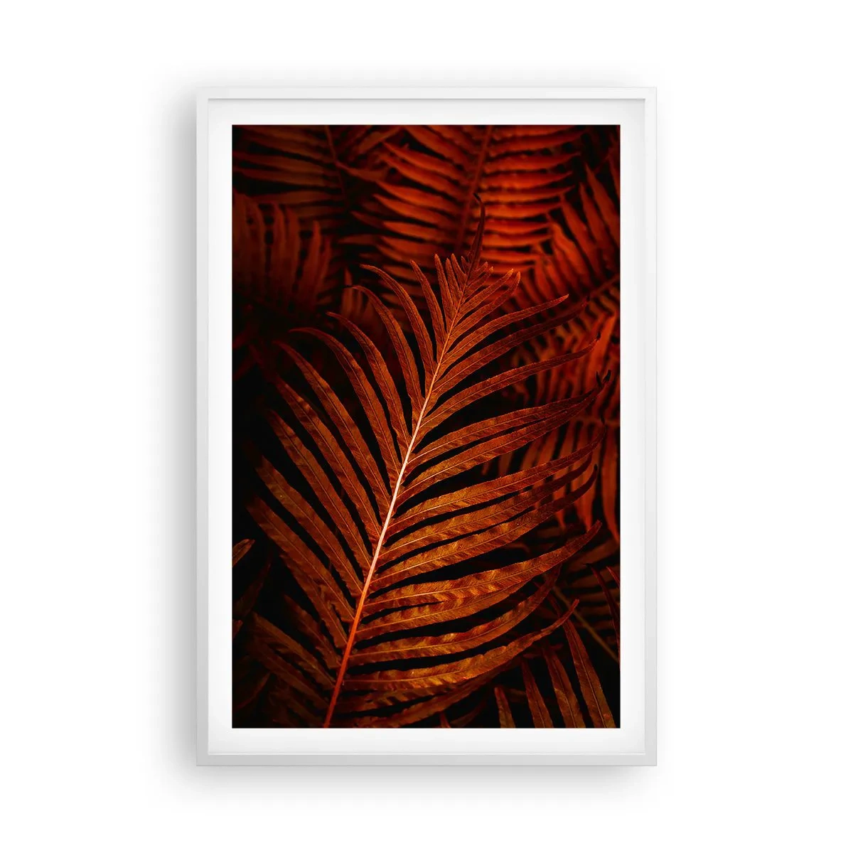 Poster în ramă albă - Ardoarea vieții - 61x91 cm