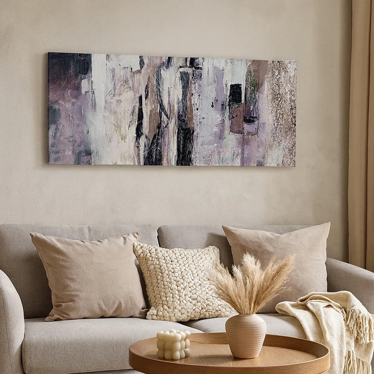 Tablou pe pânză - Cei trei misterioși - 30x30 cm