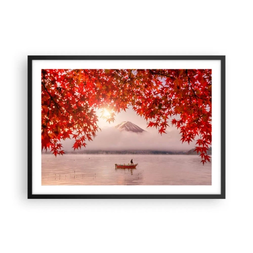 Poster în ramă neagră - În stil japonez - 70x50 cm