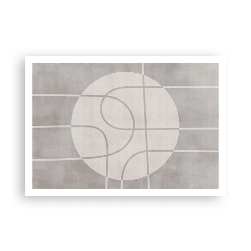 Poster - Circular și drept înainte - 100x70 cm