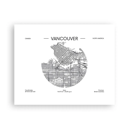 Poster - Anatomia Vacouverului - 50x40 cm