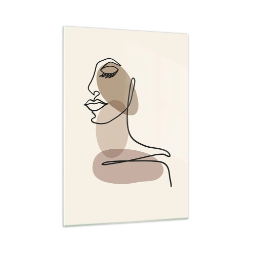 Tablou pe sticlă - Ascultându-se pe sine - 50x70 cm