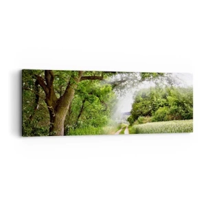 Tablou pe pânză - Et in Arcadia ego - 90x30 cm