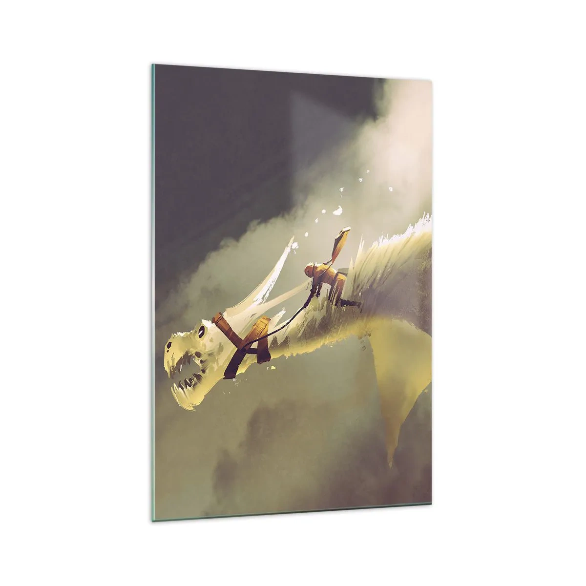 Tablou pe sticlă - Salvăm lumea - 70x100 cm