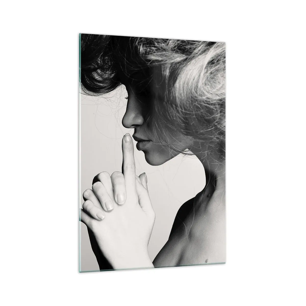 Tablou pe sticlă - Ascultă-te pe tine însuți - 70x100 cm