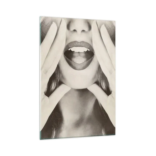 Tablou pe sticlă - Vin imediat! - 80x120 cm