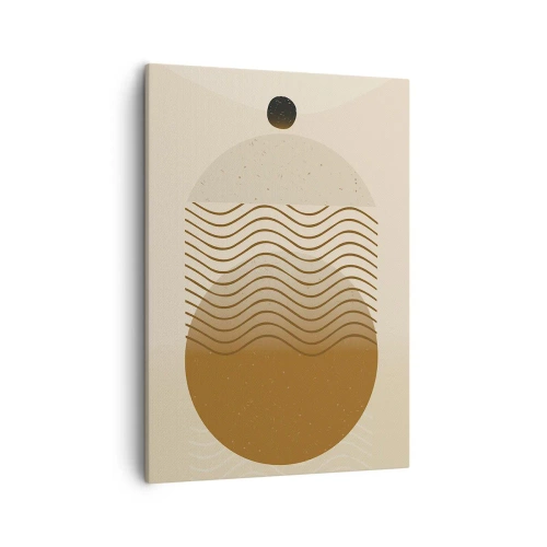 Tablou pe pânză - Despre originea figurilor geometrice - 50x70 cm