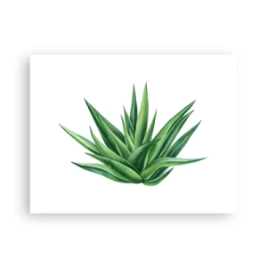 Poster - Verde - putere - viață - 40x30 cm