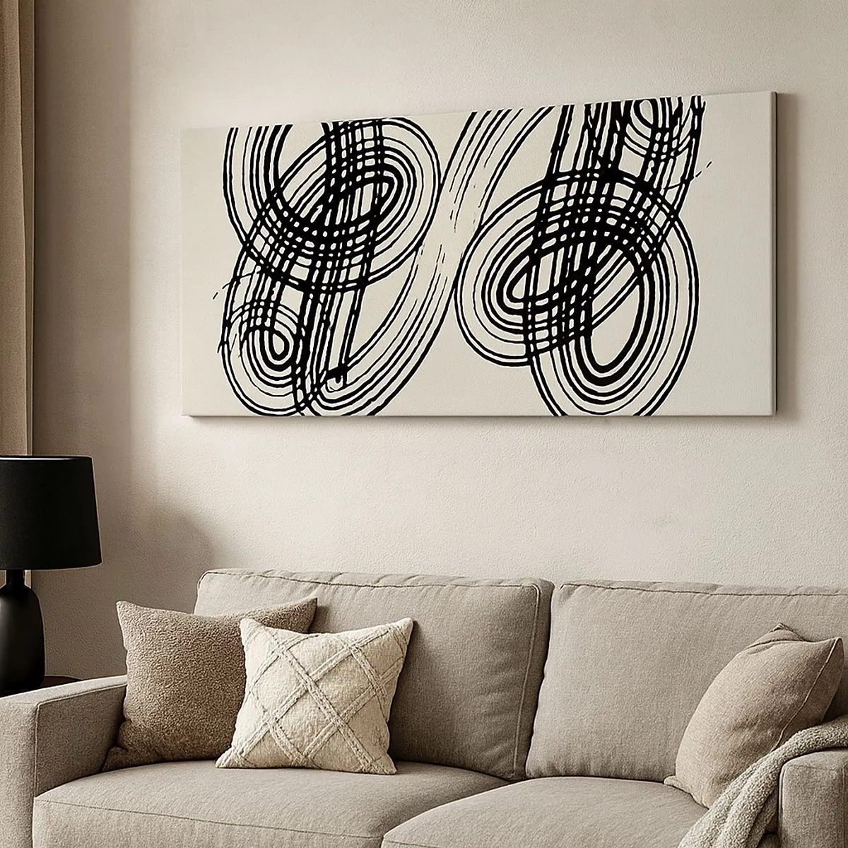 Tablou pe pânză - A apărut spontan - 100x40 cm