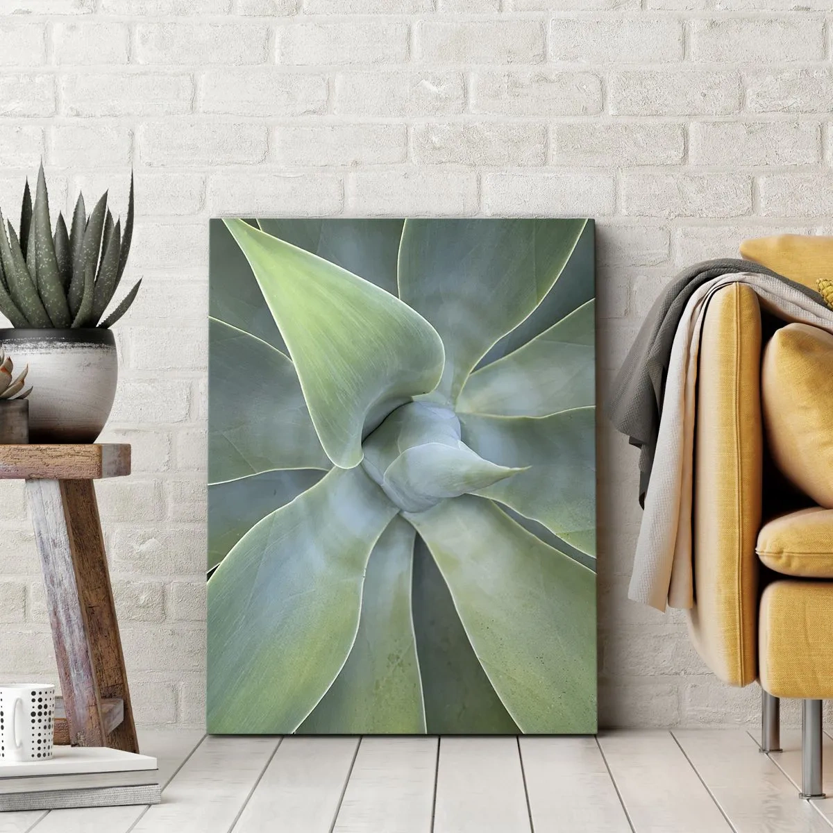 Tablou pe pânză - Nașterea verdeții - 55x100 cm