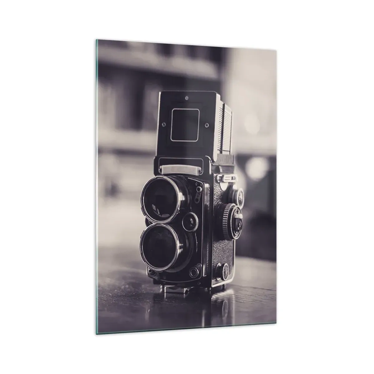Tablou pe sticlă - Magia fotografiei vechi - 70x100 cm