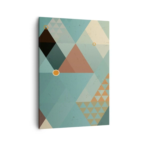 Tablou pe pânză - Unitatea multiplicității, multiplicitatea unității - 50x70 cm