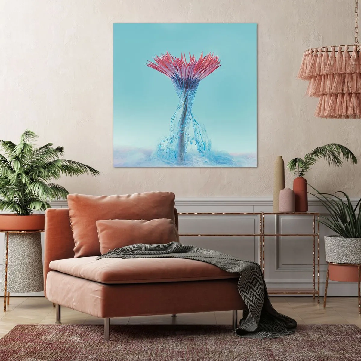 Tablou pe pânză - Într-o unduire revigorantă - 50x50 cm