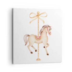 Tablou pe pânză - Într-un trap grațios - 50x50 cm