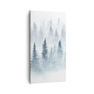 Tablou pe pânză - Înfășurate în ceață - 55x100 cm