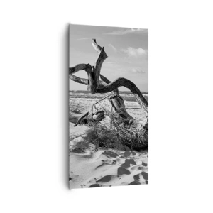 Tablou pe pânză - Sculptură marină - 65x120 cm