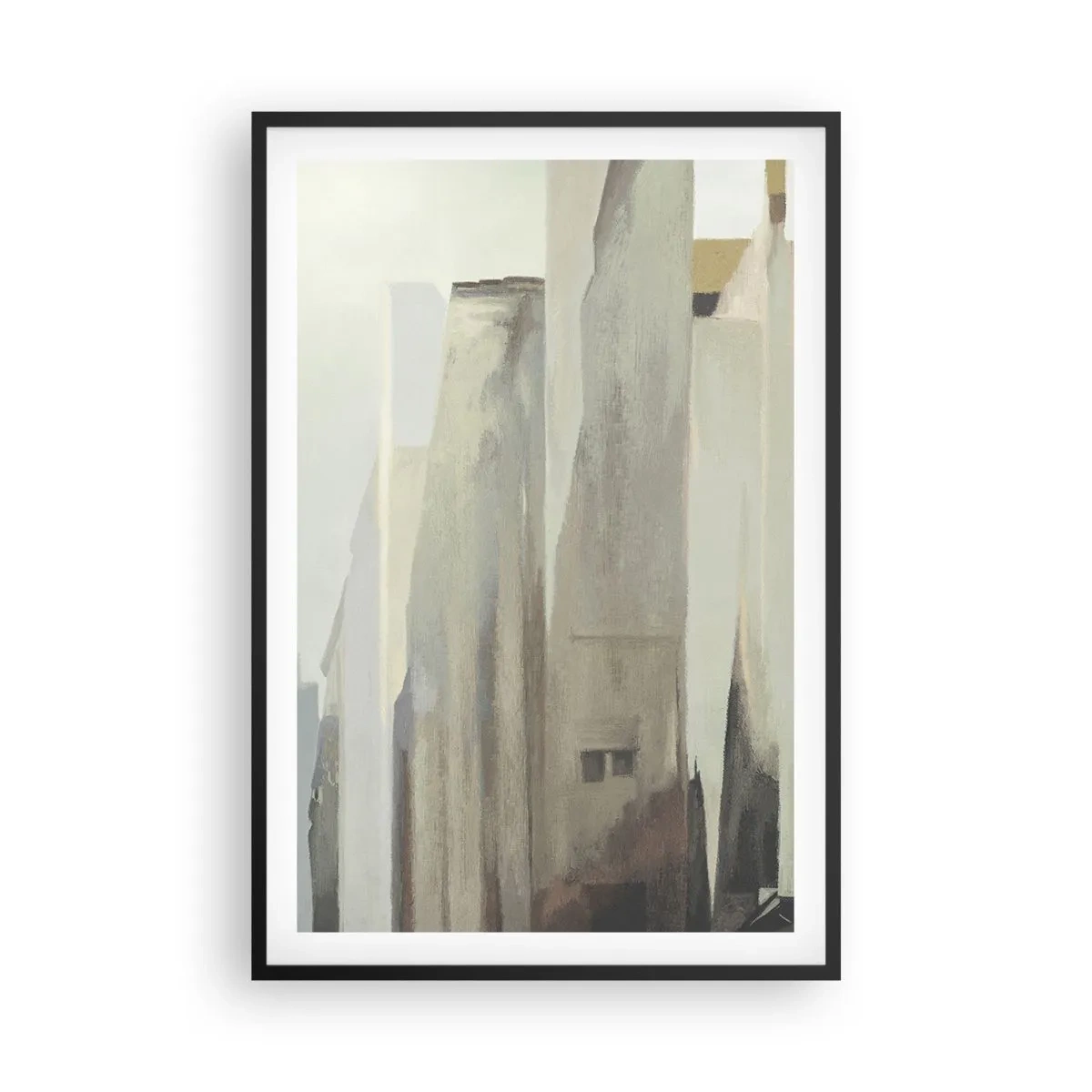 Poster în ramă neagră - Vis urban - 61x91 cm