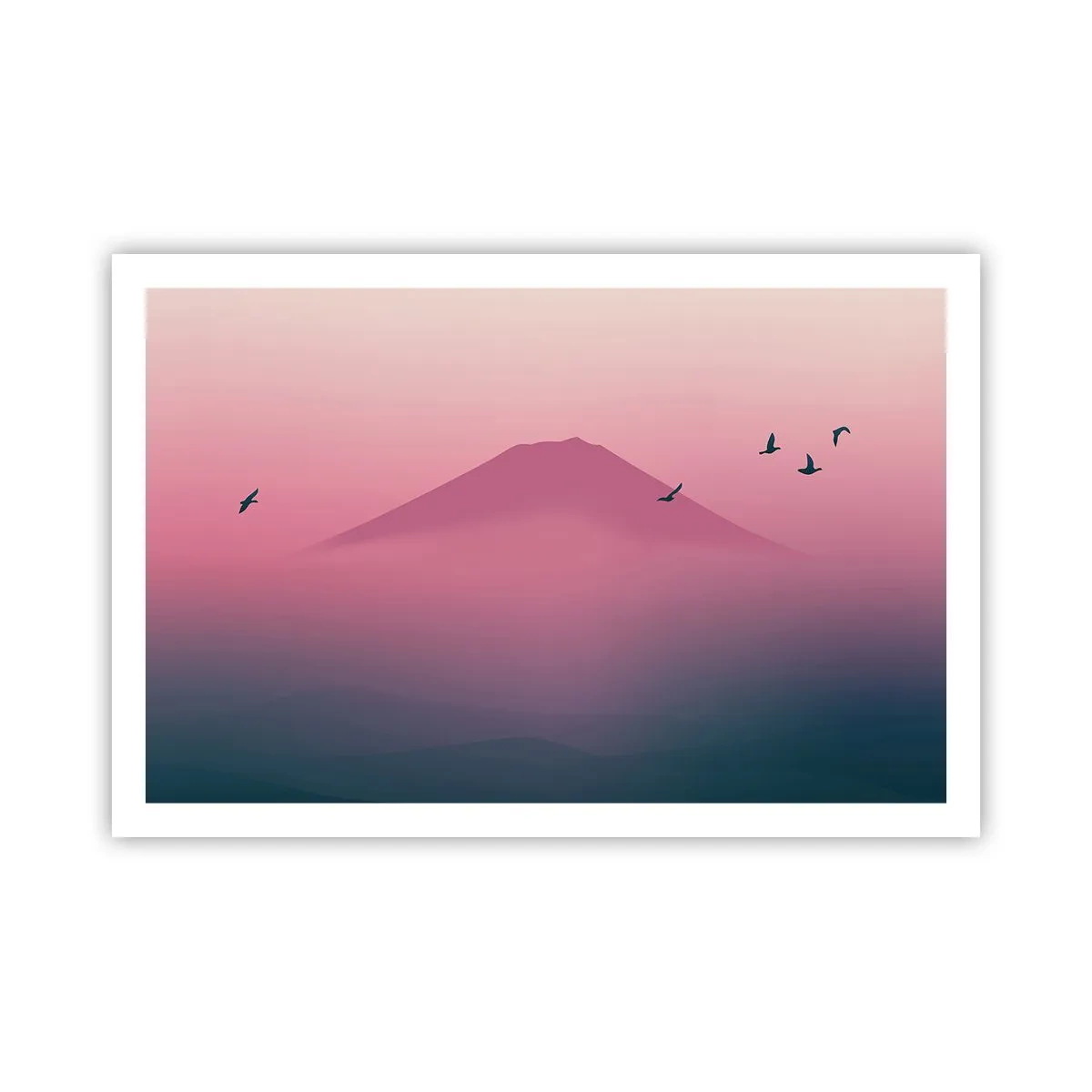 Poster - Călători deasupra norilor - 91x61 cm