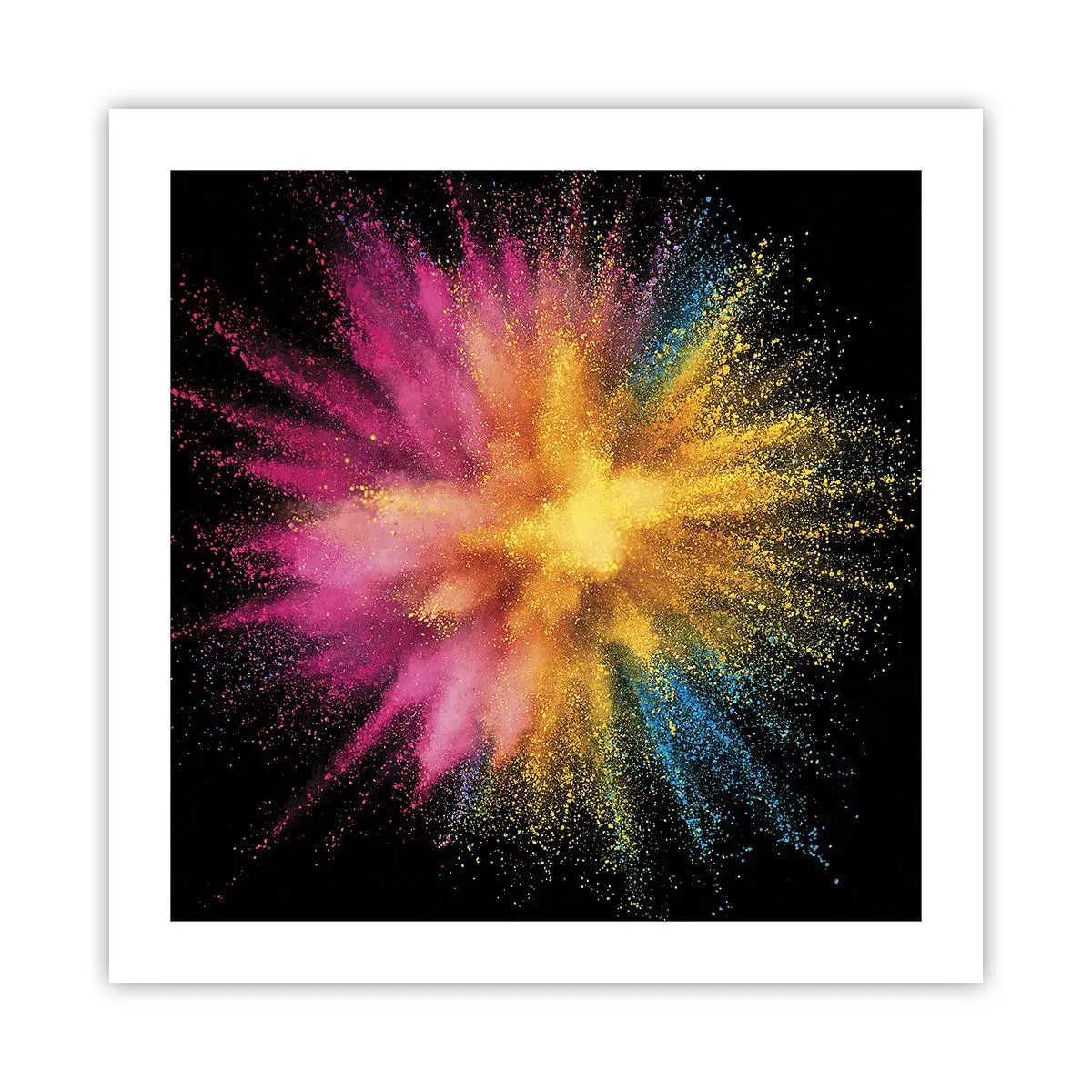 Poster - Nașterea culorii - 50x50 cm