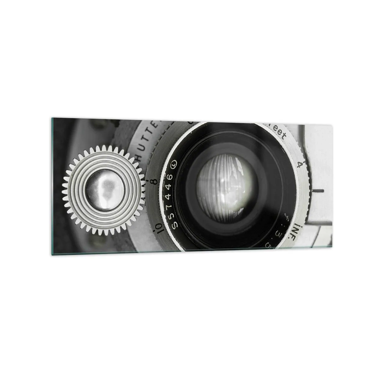 Tablou pe sticlă - Povestea de la Hollywood - 120x50 cm