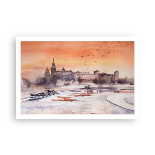 Poster - Apus de soare regal - 91x61 cm