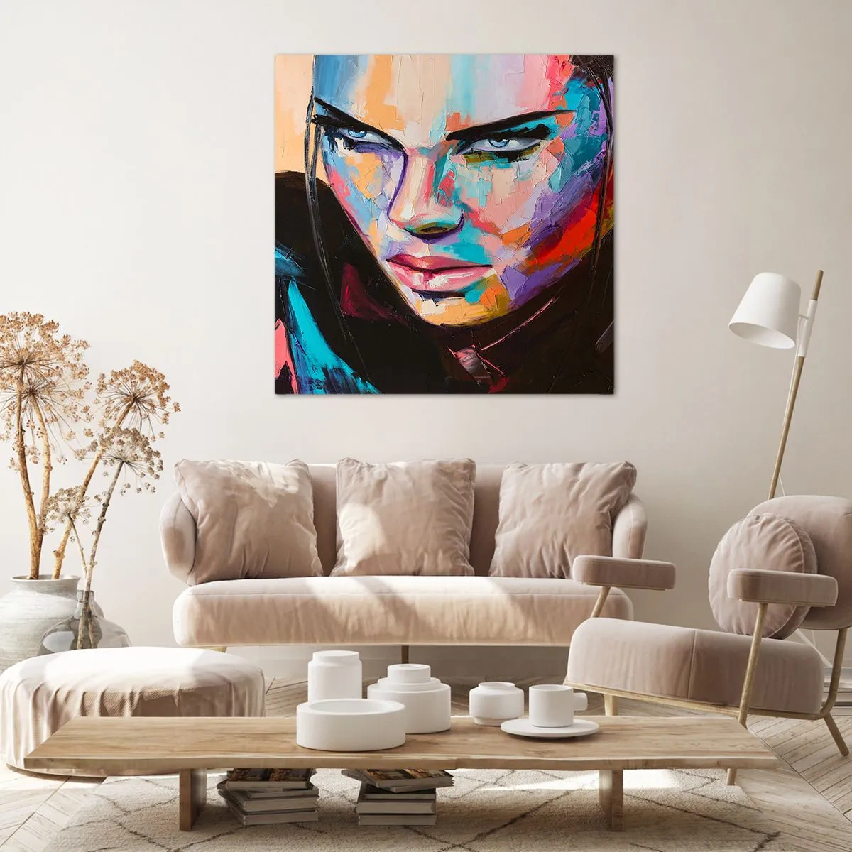 Tablou pe pânză - Sălbăticia inimii - 50x50 cm