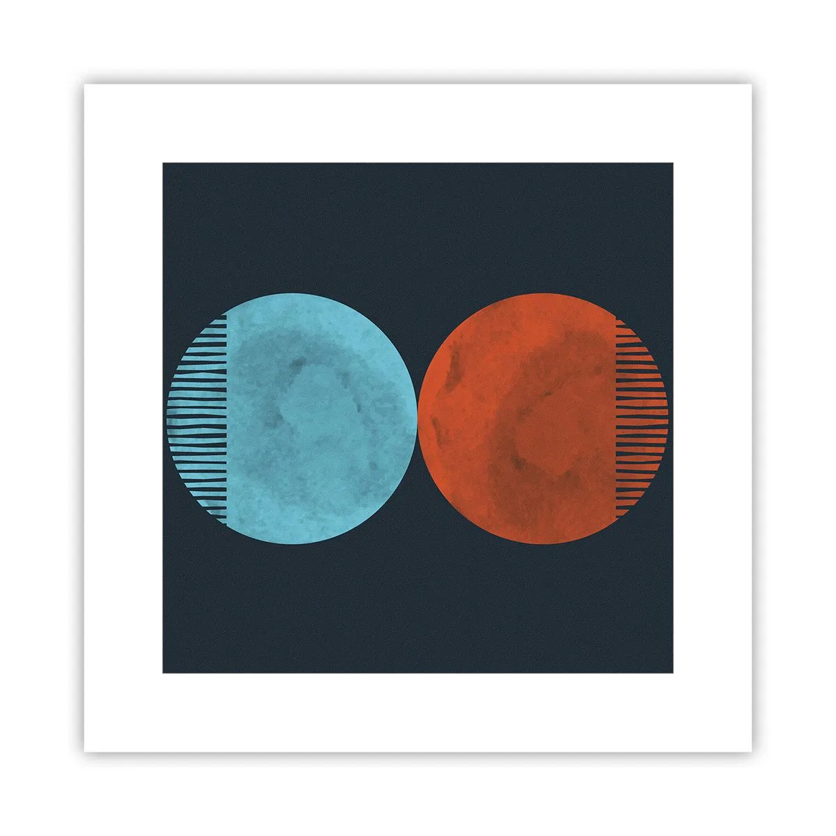 Poster - Doar geometrie? - 30x30 cm