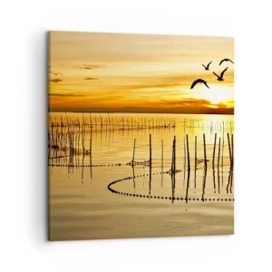 Tablou pe pânză - În zona pescuitului - 50x50 cm