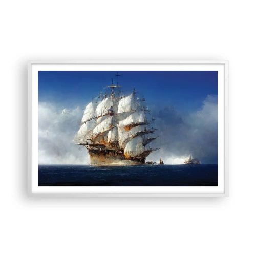 Poster în ramă albă - The great glory! - 91x61 cm