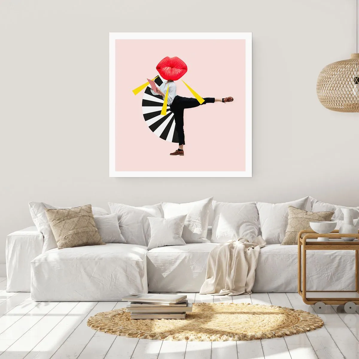 Poster - Artă pop suprarealistă - 40x40 cm