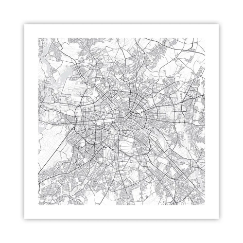 Poster - Floare de Berlin - 50x50 cm