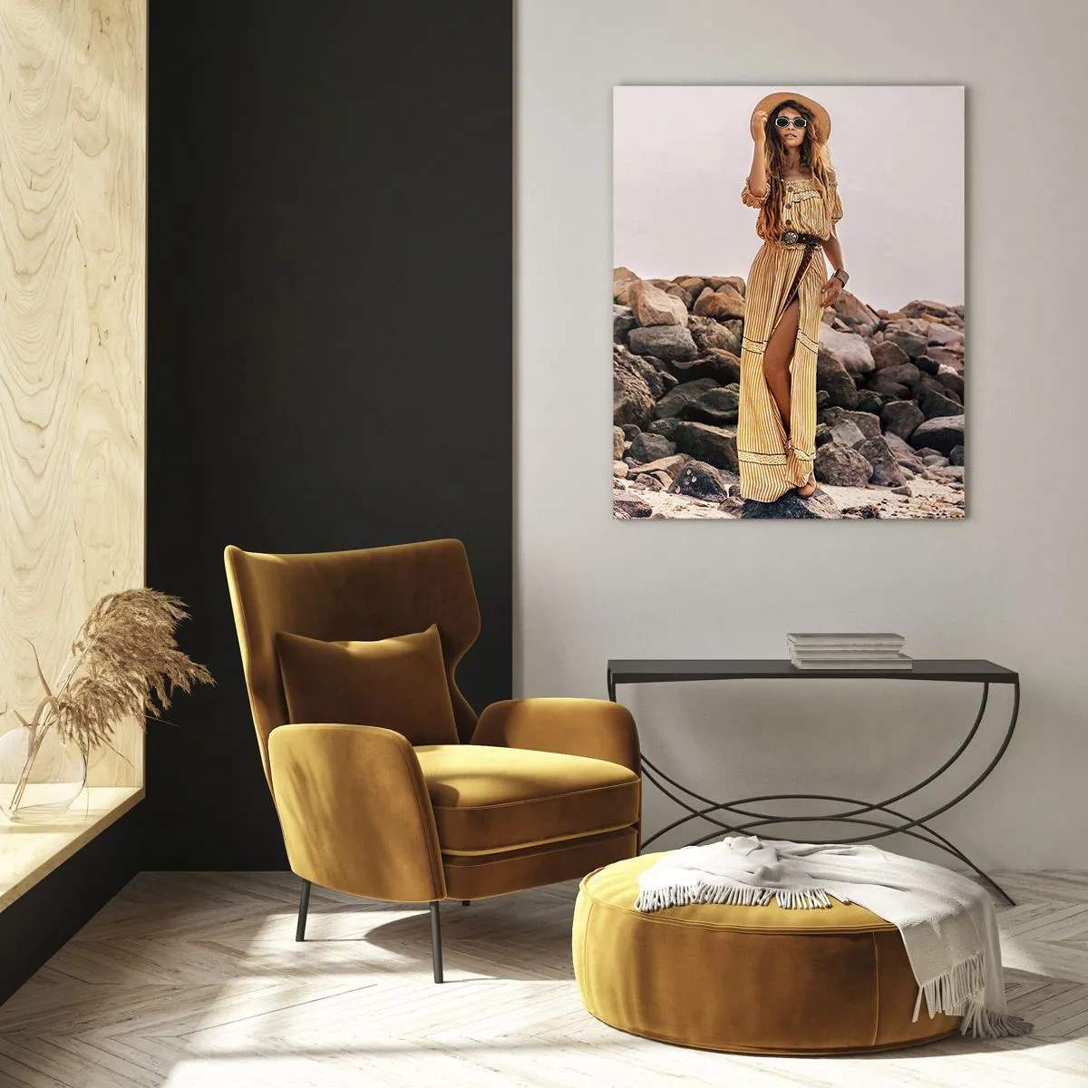 Tablou pe sticlă - Magia pietrelor - 50x70 cm