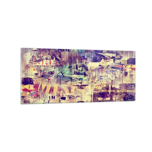 Tablou pe sticlă - Și asta e tot ce va rămâne - 120x50 cm