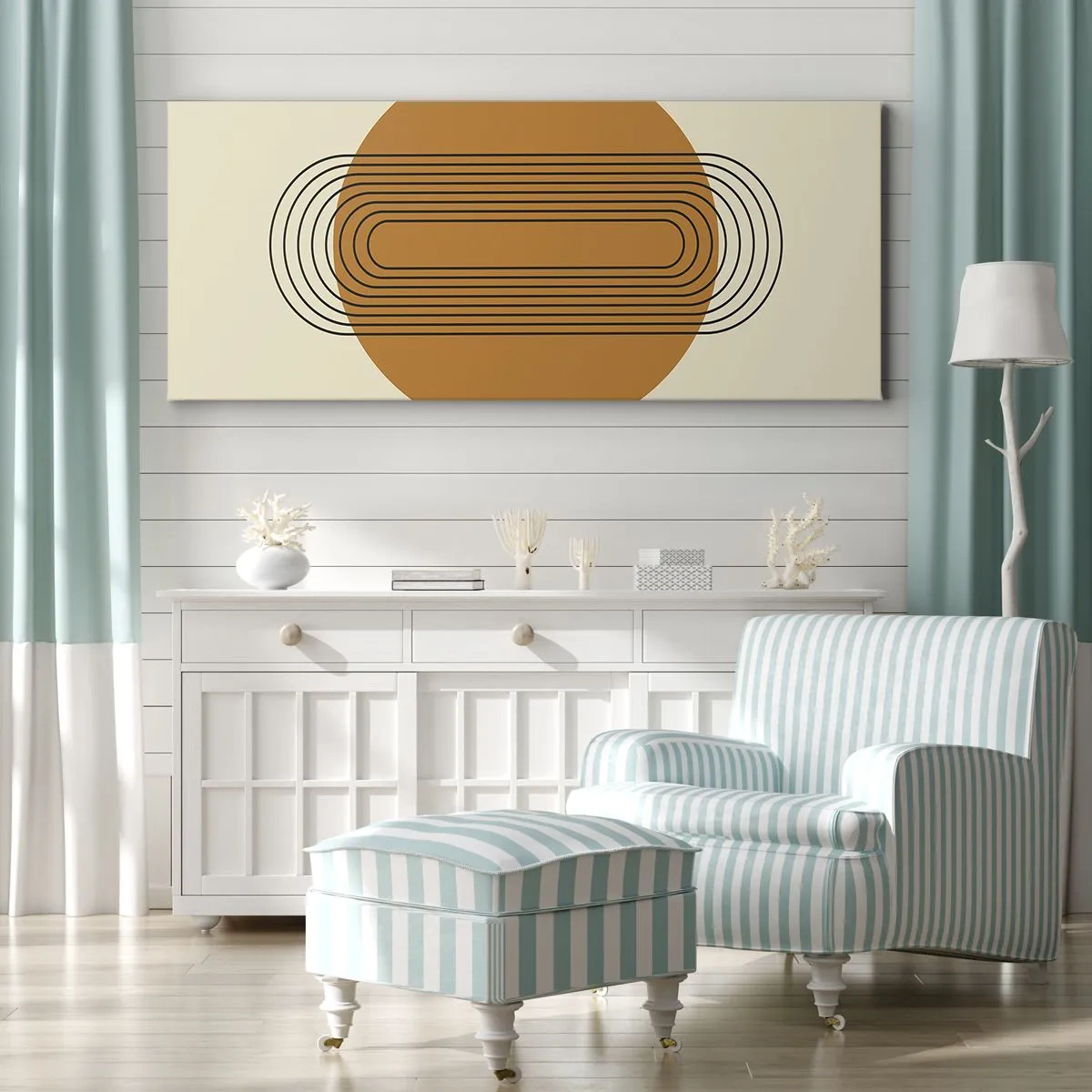 Tablou pe pânză - Planul perfect - 100x40 cm