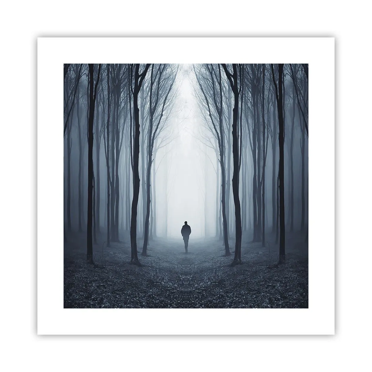 Poster - Și totul este simplu și clar - 40x40 cm