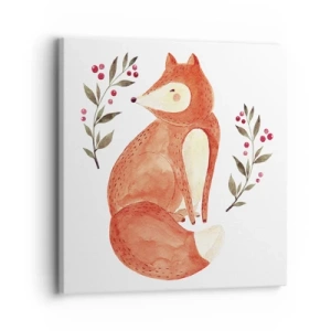 Tablou pe pânză - Micuțul roșcat - 30x30 cm