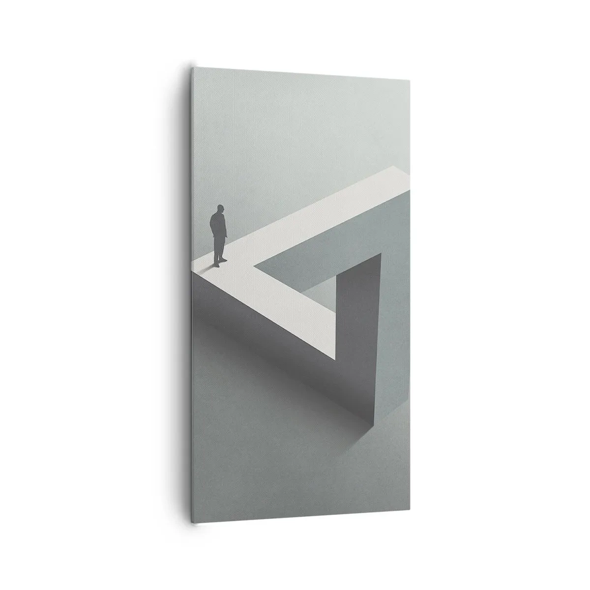 Tablou pe pânză - Și totuși este posibil - 65x120 cm