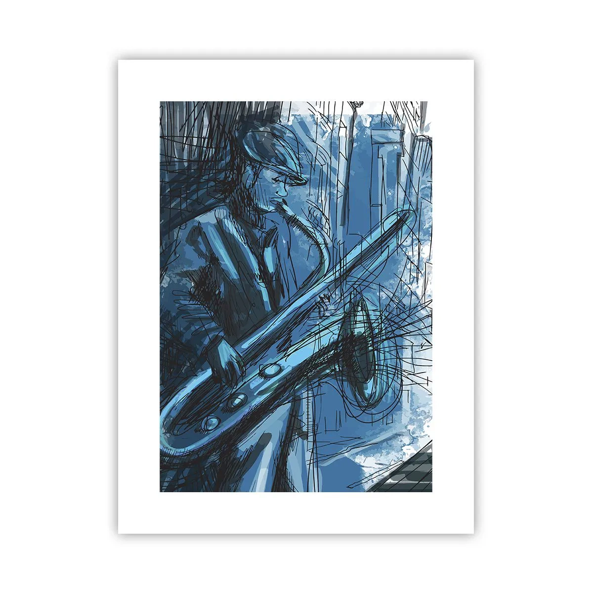 Poster - Rapsodie urbană - 30x40 cm
